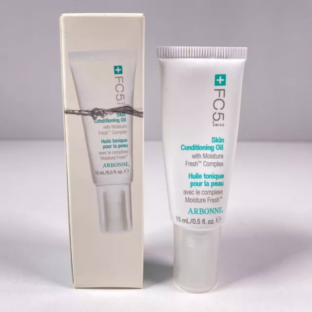 Arbonne FC5 Skin Conditioning Oil 0.5fl.oz/15ml Limited New In Box