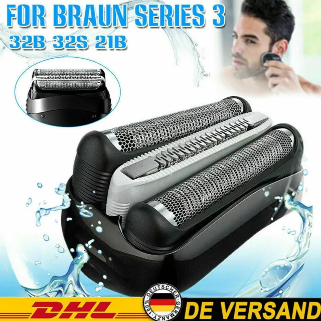 Elektrischer Rasierer Herren Scherkopf Ersatzteil Für Braun Series 32B 32S 3 DHL 2