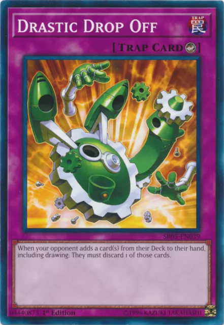Yugioh! Drastic Drop Off - SR05-EN039 - Common - 1st Edition Near Mint, English