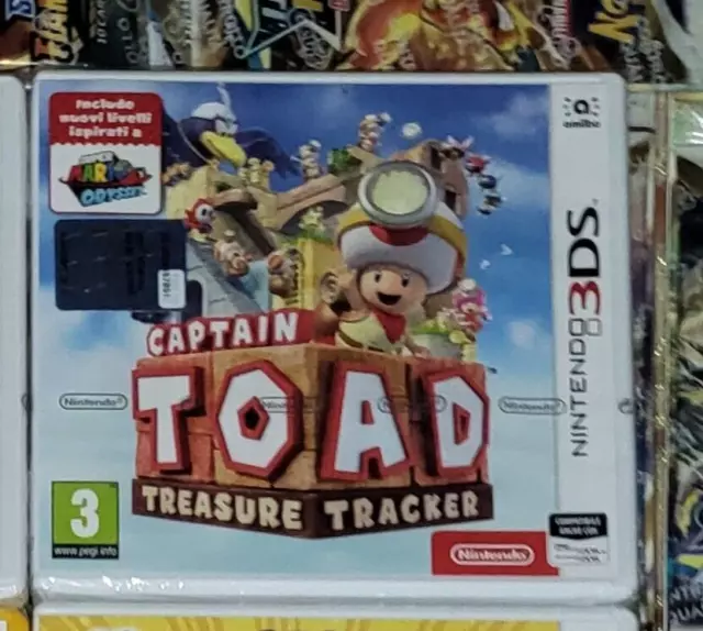 🎮Captain Toad Treasure Hunter Nuovo Sigillato Nintendo 3DS 2DS🎮