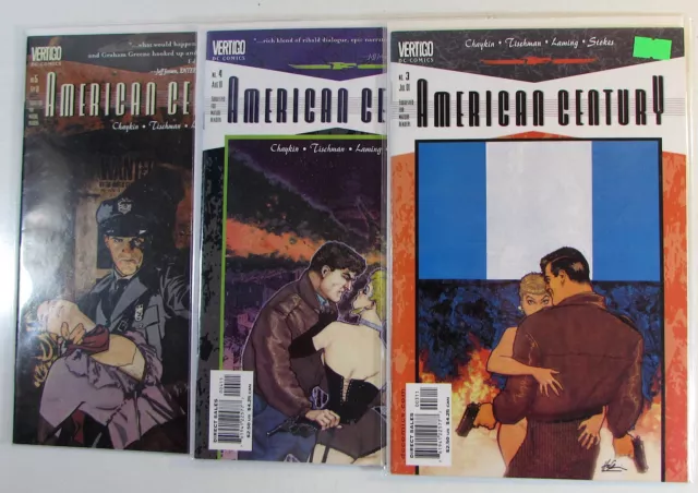 American Century Lot of 3 #3,4,5 Vertigo Comics (2001) NM- 1st Print Comic Books