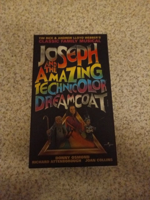 JOSEPH AND THE Amazing Technicolor Dreamcoat (VHS/S, 1999) Donny