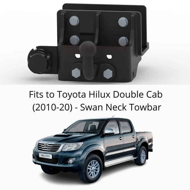 TOW BAR FOR Toyota Hilux Double Cab (201015) & 7 Pin Wiring T150 £