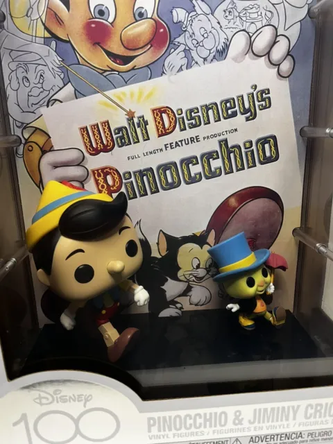 Captivating Funko POP Movie Poster Disney  Pinocchio & Jiminy Cricket Collection