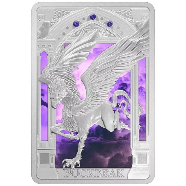 Silbermünze Buckbeak Harry Potter™ Magische Kreaturen (2.) 2023 - Niue - 1 Oz PP