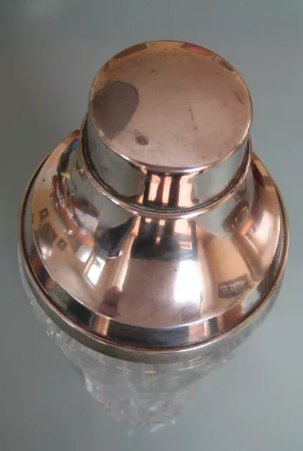 Art Deco Cocktail Martini Shaker 0,75L Wilh. Wolff Pforzheim um 1925 TOP Zustand