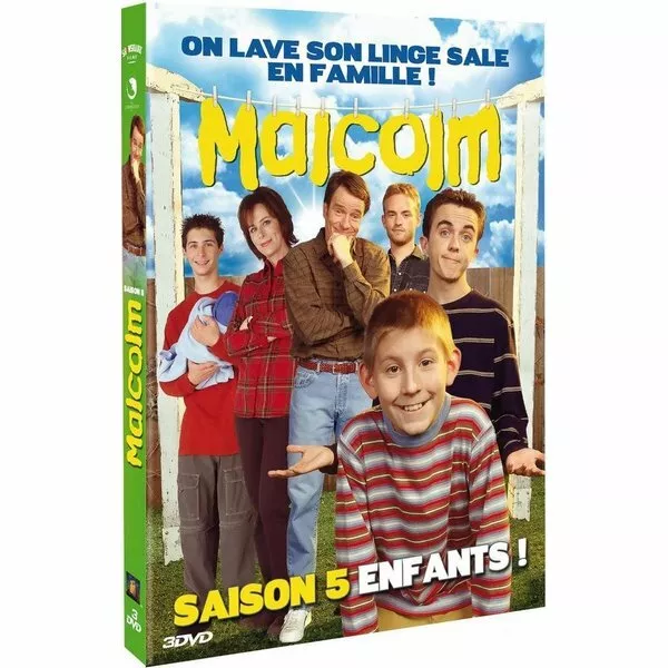 DVD Malcolm - Saison 5 - Bryan Cranston, Jane Kaczmarek, Frankie Muniz, Christop