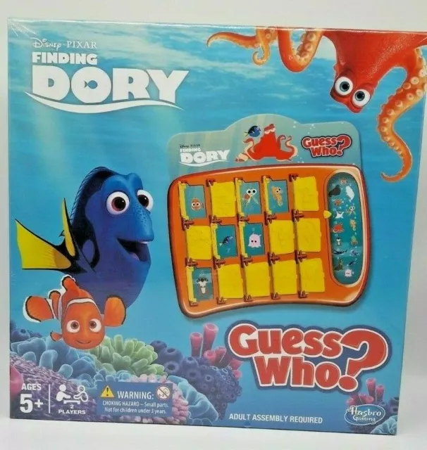 GUESS WHO ? GAME : FINDING DORY DISNEY PIXAR EDITION - IN VGC (FREE UK P&P)