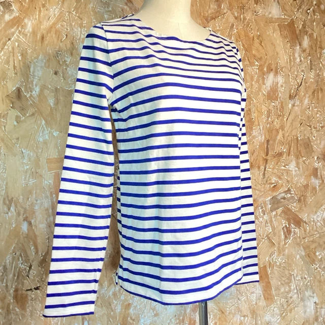 Marinière PETIT BATEAU En Coton Épais - Taille 34/36 (XS/S) - Neuve Sans Étiquette - Collection Actuelle