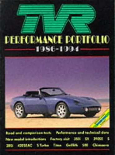 TVR Performance Portfolio 1986-1994 (Brooklands Book... by R.M. Clarke Paperback