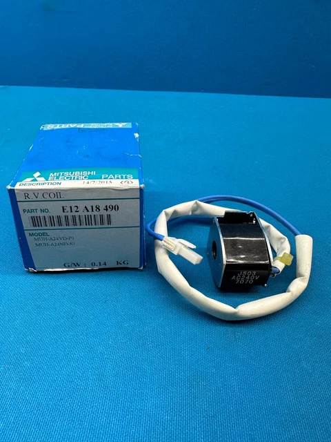 Genuine Mitsubishi Electric Air Conditioner R.V. Coil E12 A18 490