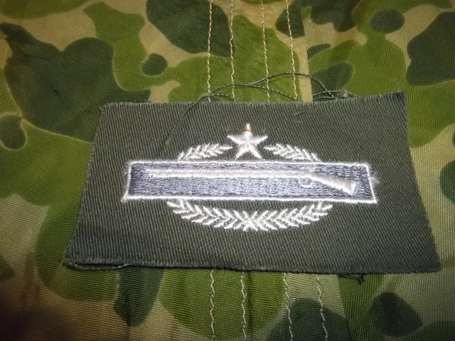 PATCH BREVETTO COMBAT Infantry Badge Vietnam War Ranger Airborne ...