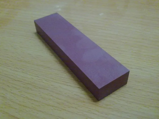 1 pieza Cuchillo de piedra de pulido de rubí Herramienta de afilado 1 pieza 100x25x13 mm