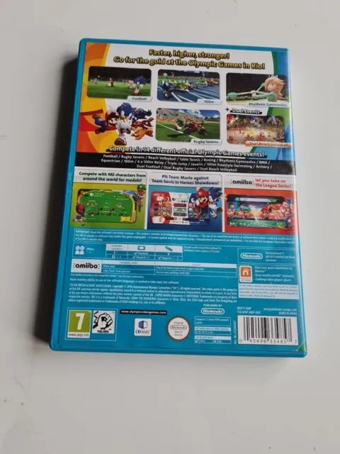 Mario & Sonic at the Rio 2016 Olympic Games (Wii U) PEGI 7+ Sport Amazing Value 2