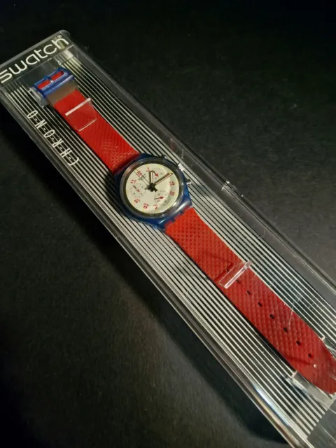 NUOVO & RARO * Swatch Vintage anni '90 * Crono SCN JFK 103 * DA COLLEZIONE