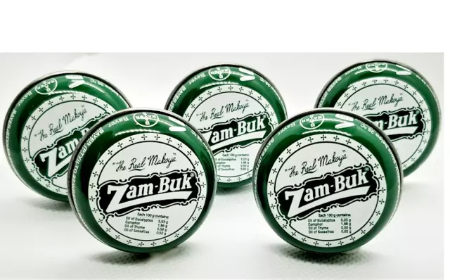 5X Zambuk Zam-Buk, 7g, effective relief of pain, itch associated, insect bites