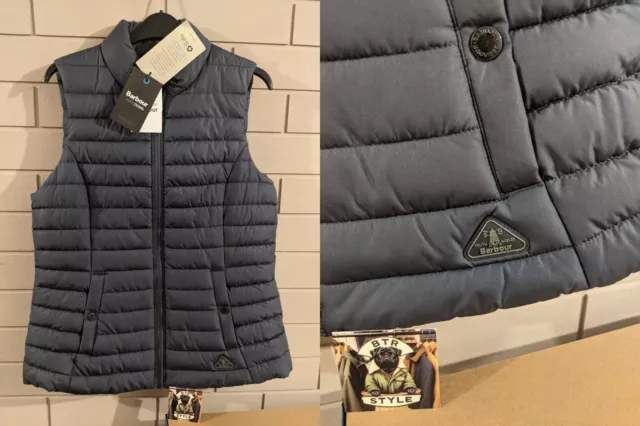 Barbour Morwick Summer Quilted Gilet (NAVY)19"PTP(SIZE 12) RRP£119 - CLEARANCE!!