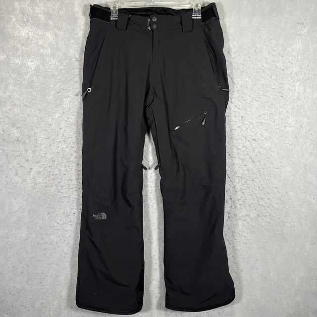 A1 The North Face Hyvent Cargo Pants Womens Size 8 Black Ski Snowboard Snow