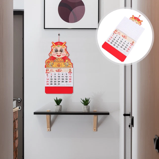 DAILY WALL CALENDAR Tearable 2024 Calendar Wall Calendar Hanging 2024