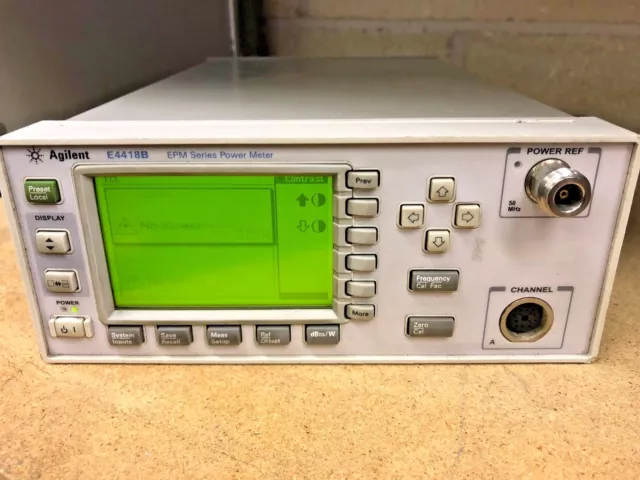 Hp Agilent Keysight E4418B Serie Epm Misuratore Di Potenza