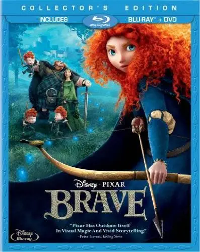 Brave (Three-Disc Collector's Edition: Blu-ray / DVD) - Blu-ray - VERY GOOD