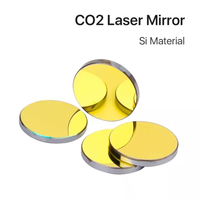 Si CO2 Laser Mirror 25mm Silicon Reflective Reflector mirror Laser K40-300w UK