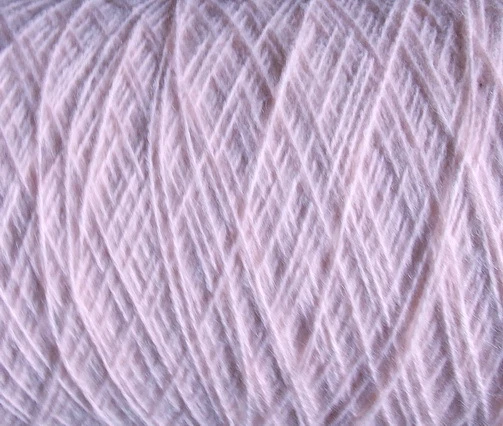 Cône De Fil à Tricoter Polyester Et Mohair – Rouge Carmin, 550 Grammes – N° Aiguille 1.5 à 2