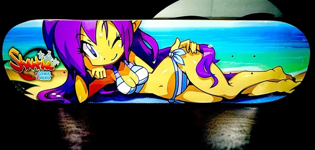Shantae and the Pirates Curse Risky Skateboard Deck Limited