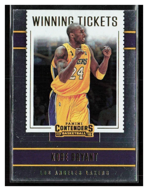 2017 Panini Contenders Winning Tickets #7 Kobe Bryant