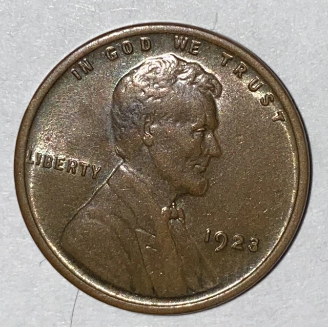 1923-P Higher Grade Uncirculated US Lincoln Wheat 1C Cent Penny Lot Set Break