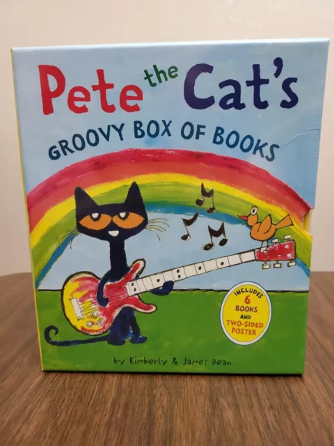 Pete the Cat's Groovy Box of Books: 6 Book Set by James Dean