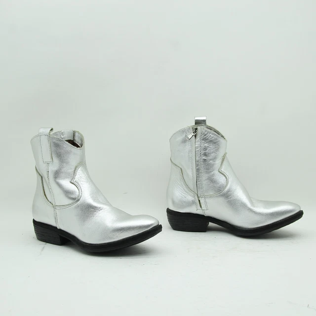 Bottines Le Pure Pointure D'Occasion (Cod.ST3276) Cow-Boy Biker Western Femme