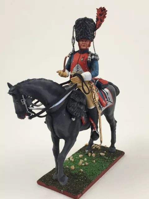 Painted Napoleonic metal soldier 1/30, French Elite Gendarme figure VID SOLDIERS