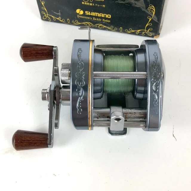 シマノ Bantam 100 EX SHIMANO Bantam 100EX Blue Old School Bait Reel Used Fishing