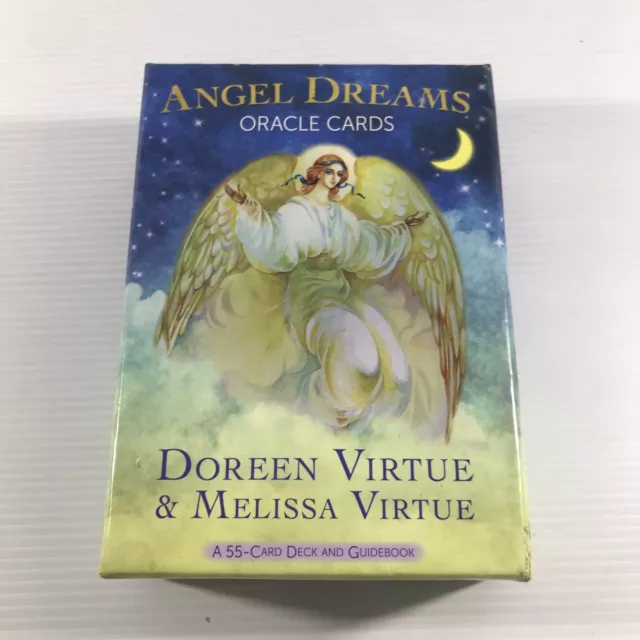 Angel Dreams Oracle Cards Doreen &Melissa Virtue Spirituality Gold Trim 55 Cards