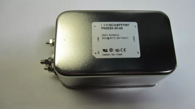 Fn2020-30-08  Schaffner  Power Line Filter