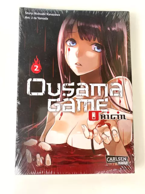 Ousama Game Origin Manga Band 2  I Carlsen Manga I 1. Auflage 17 Neu und sealed