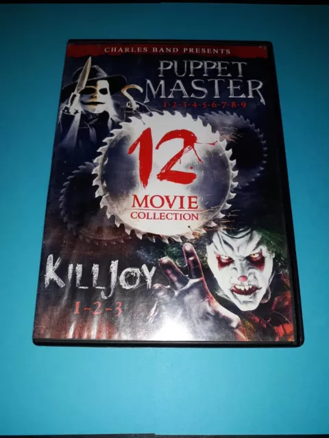 Puppet Master/Killjoy: 12-Film Collection (DVD, 2012, 3-Disc Set) for sale  online