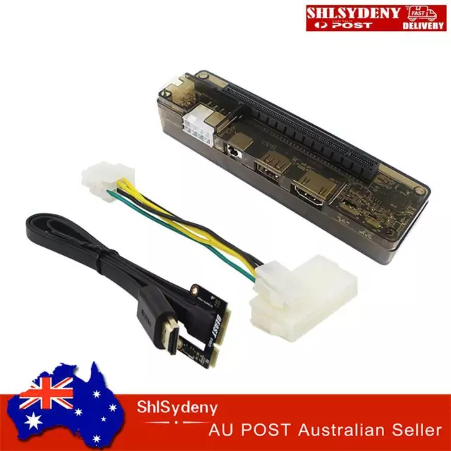 External Laptop Graphics PCI E EXP GDC Video Card Dock NGFF Notebook V8.5