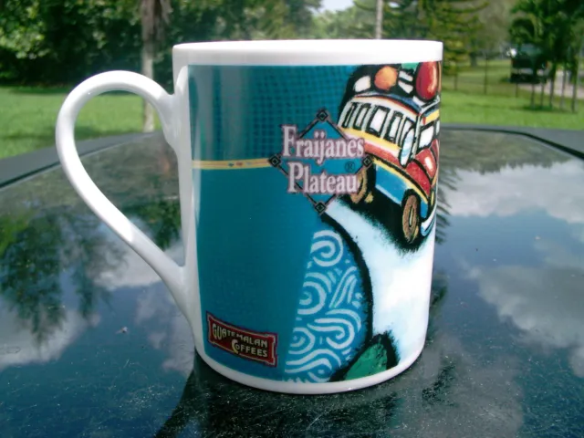 Fraijanes Plateau  Brand Colorful  Coffee Grower  Coffee Mug Guatemalan Coffees
