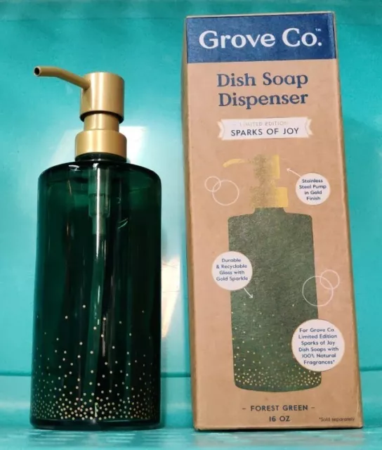 Grove Co. Dish Soap Glass Dispenser - Fresh Horizons