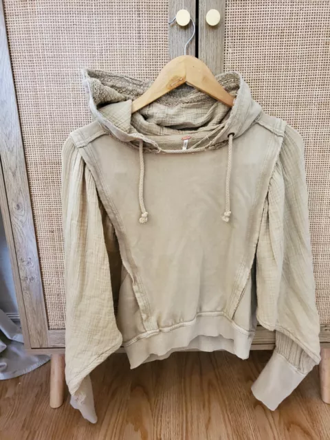 Free People Love Letter Hoodie NWOT Size XS