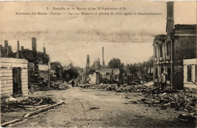 CPA MILITAIRE Bataille de la Marne-Sermaize les Bains (316768)