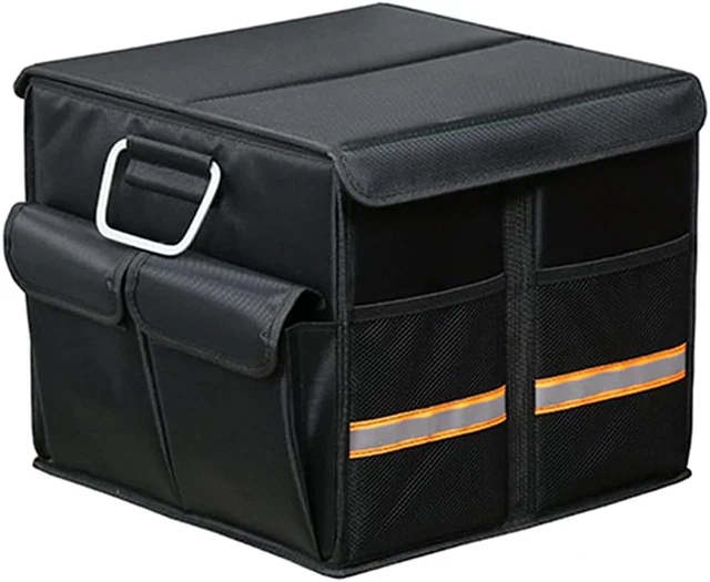 MYKOMI CAR BOOT Organiser, Car Boot Storage with Foldable Cover & Lid