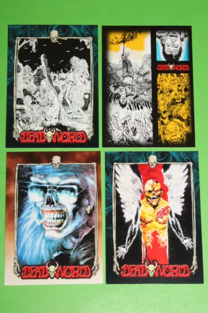 2012 DEADWORLD Breygent PROMO 4 CARD Set SAN DIEGO COMIC CON NSU NON-SPORT UPDAT