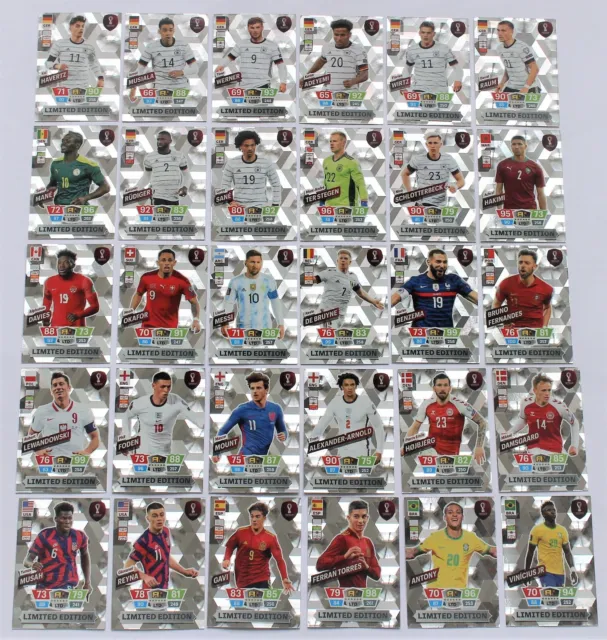 Panini Adrenalyn XL WM 2022 - Limited Edition Cards FIFA WORLD CUP - choose