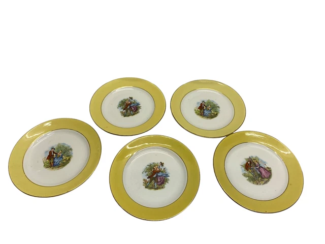 Lot De 4 Assiettes À Dessert En Céramique, Assiettes À Salade