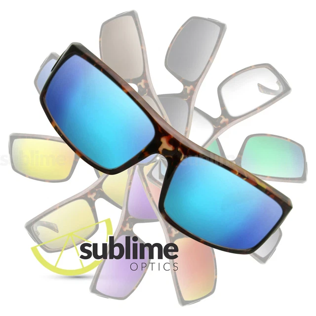 POLARIZED Metallic Ice Blue Replacement Lenses for Von Zipper Kickstand  ~ bleu
