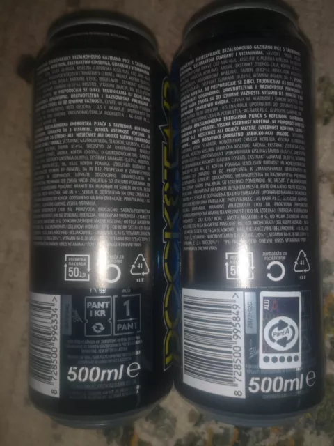 Rockstar Energy Drink, xd Blueberry+original, Schweden, relabelt voll ☸ڿڰۣ-* ☸