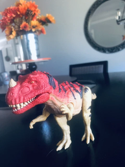 Veilleuse Volcan Jurassic World Avec T-Rex, Fonctionne, Excellent état, Pour Enfants